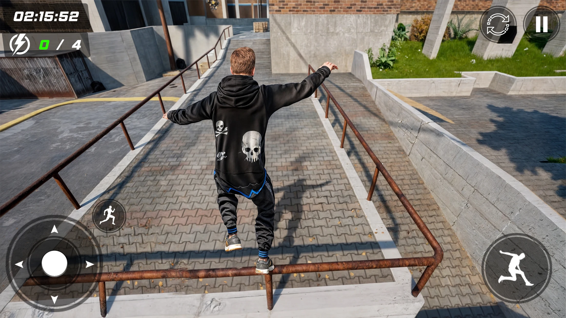 Going Up Rooftop Parkour Games screenshot