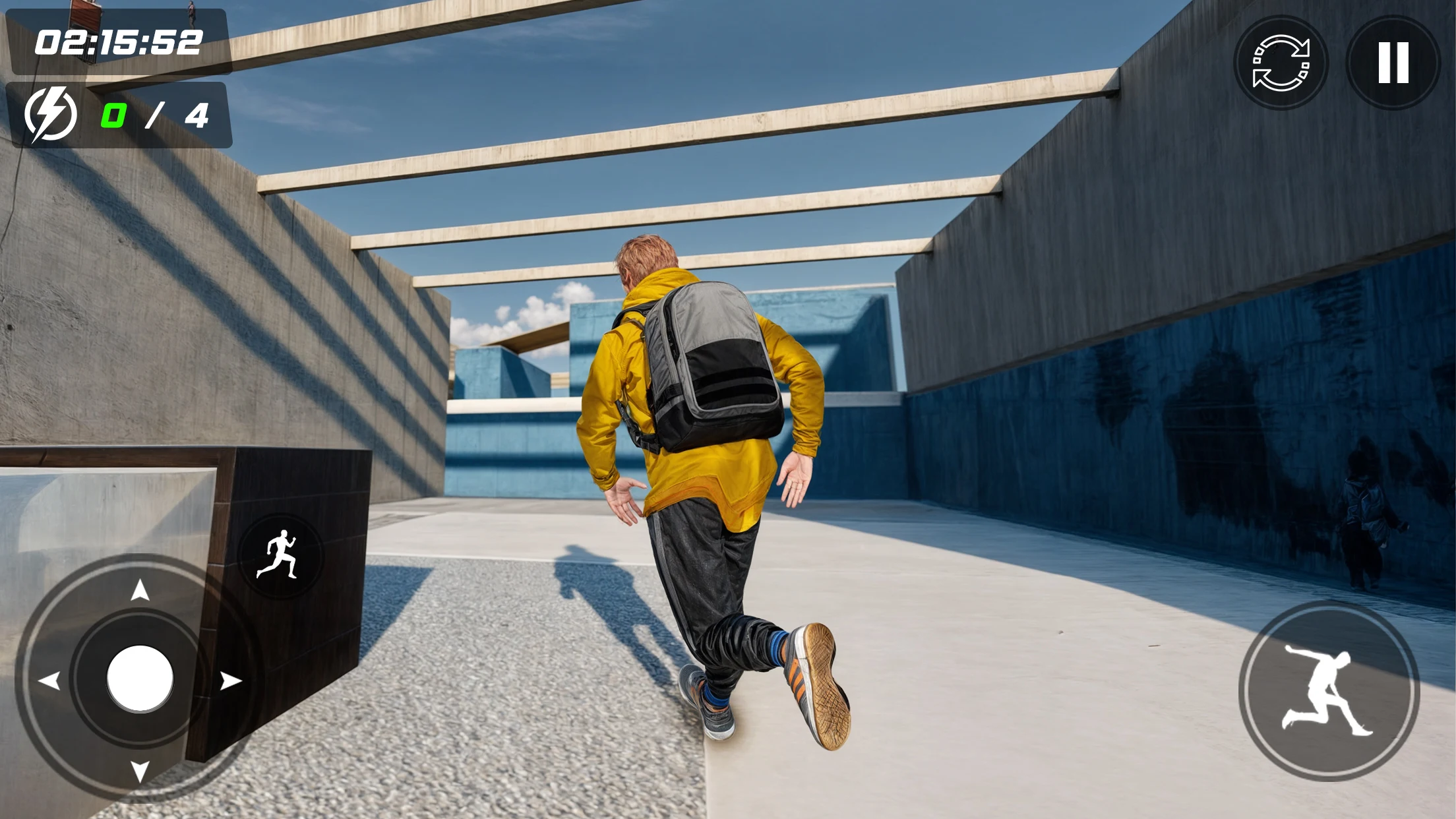 Going Up Rooftop Parkour Games screenshot